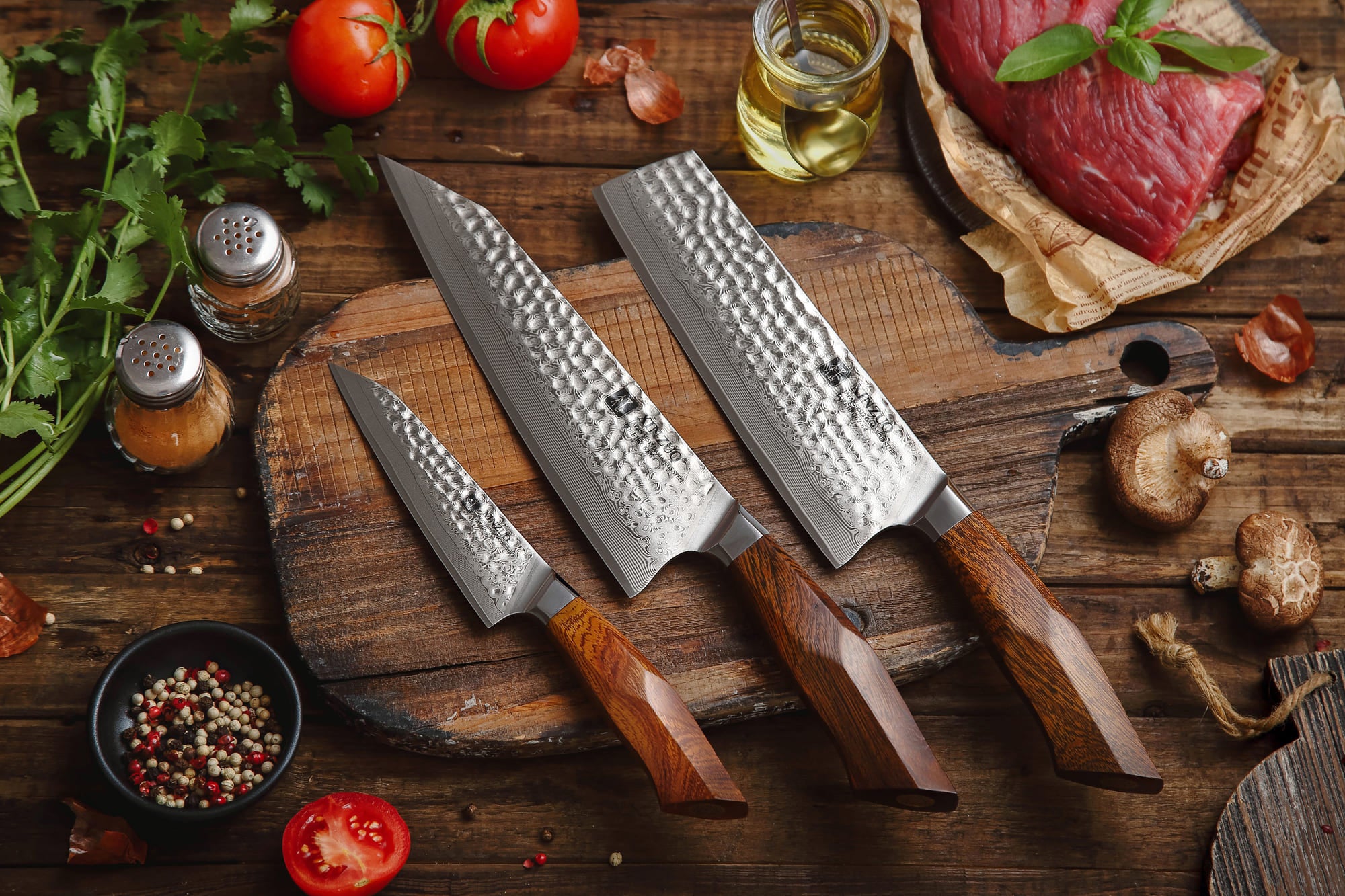 B32D-Serie - Damastmesser Shop