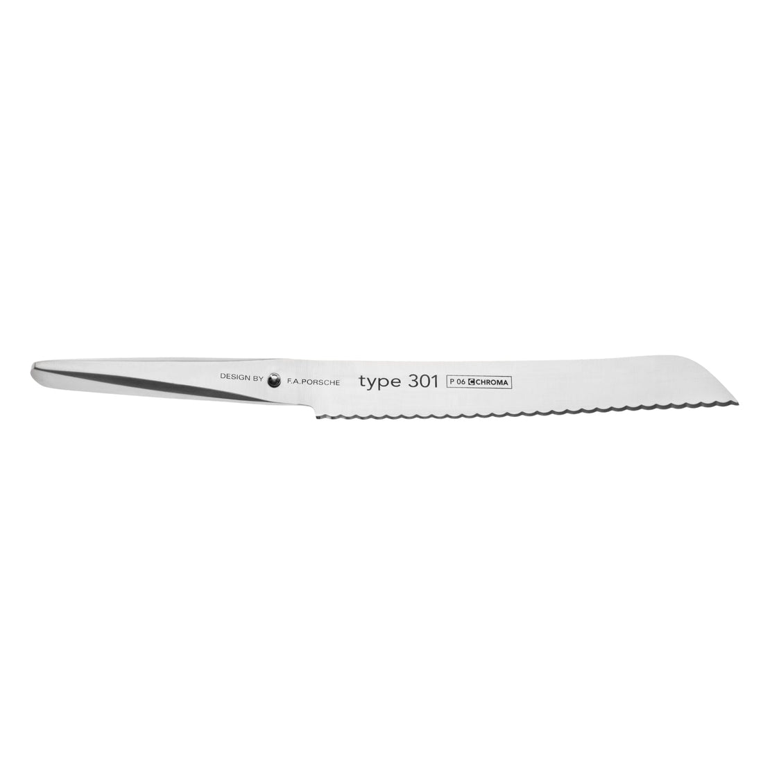 Chroma Brotmesser Type 301 - Porsche - Damastmesser Shop
